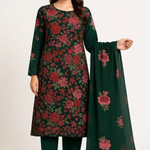 Lawn Embroidered 3pc Suit Lawn-25-0006