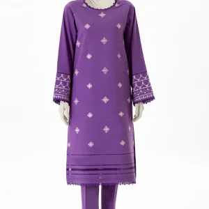 WINTER’24 EMBROIDERED CROSS HATCH 2PCS UNSTITCHED