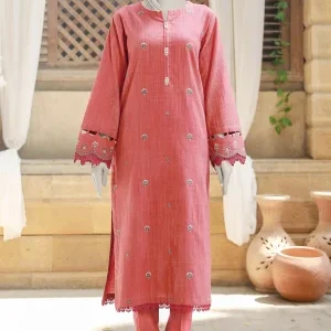 WINTER’24 EMBROIDERED CROSS HATCH 2PCS UNSTITCHED